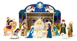 WOODEN CHRISTMAS NATIVITY SET