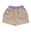ANDY GINGHAM SHORTS - LSU