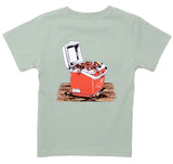 BABY CRAWFISH COOLER SS CHROME GREY