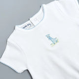 VINTAGE SHORTSLEEVE GIRAFFE BOY BUBBLE