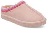 GIRLS DOWNEE FAUX FUR SCUFF SLIPPERS