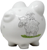 LAMBS N IVY PIGGY BANK