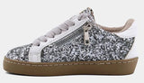 PAULA MINI STERLING SPARKLE SNEAKER - SILVER GLITTER