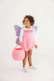 HAPPY HALLOWEEN BUTTERFLY ( TODDLER ) HAMPTONS HOT PINK WITH PALISADES PURPLE