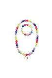 GUMBALL RAINBOW NECKLACE AND BRACELET SET