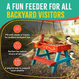 PICNIC TABLE BIRD FEEDER WOODWORKING KIT