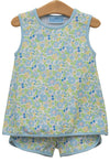 BLOOMING FLORAL LOUNGE SET