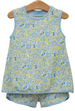 BLOOMING FLORAL LOUNGE SET