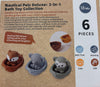 NAUTICAL PALS DELUXE 2 IN 1 BATH TOYS COLLECTION