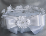 SILK ORGANZA FLOWER VEIL