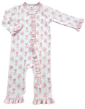 LA LUNA RUFFLE BALLET FOOTLESS FOR GIRLS