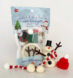 BUILD A SNOWMAN MINI KIDDOUGH PLAY PACK