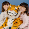 TIGER LIFELIKE PLUSH STUFFED ANIMAL