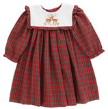 REINDEER ON PLAID - FLOAT DRESS