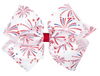 MEDIUM FIREWORKS PRINT GROSGRAIN BOW