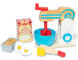WOODEN MAKE-A-CAKE MIXER SET