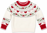 CINDY CHRISTMAS HEART SWEATER