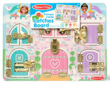 PRINCESS CASTLE LATCHES BOARD