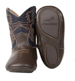FRISCO CHOCOLATE AND NAVY BLUE