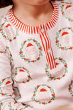 SUTTON'S SWEET DREAM SET (UNISEX) - NORTH POLE PORTRAIT WITH RICHMOND RED STRIPE
