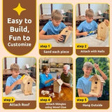 PREMIUM BIRDHOUSE WOODWORKING KIT