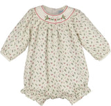MISTLETOE GIRLS LONG SLEEVE BUBBLE