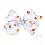 MEDIUM DANCE PRINT GROSGRAIN  BOW