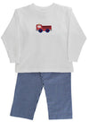 LITTLE ENGINE - BOYS PANT SET