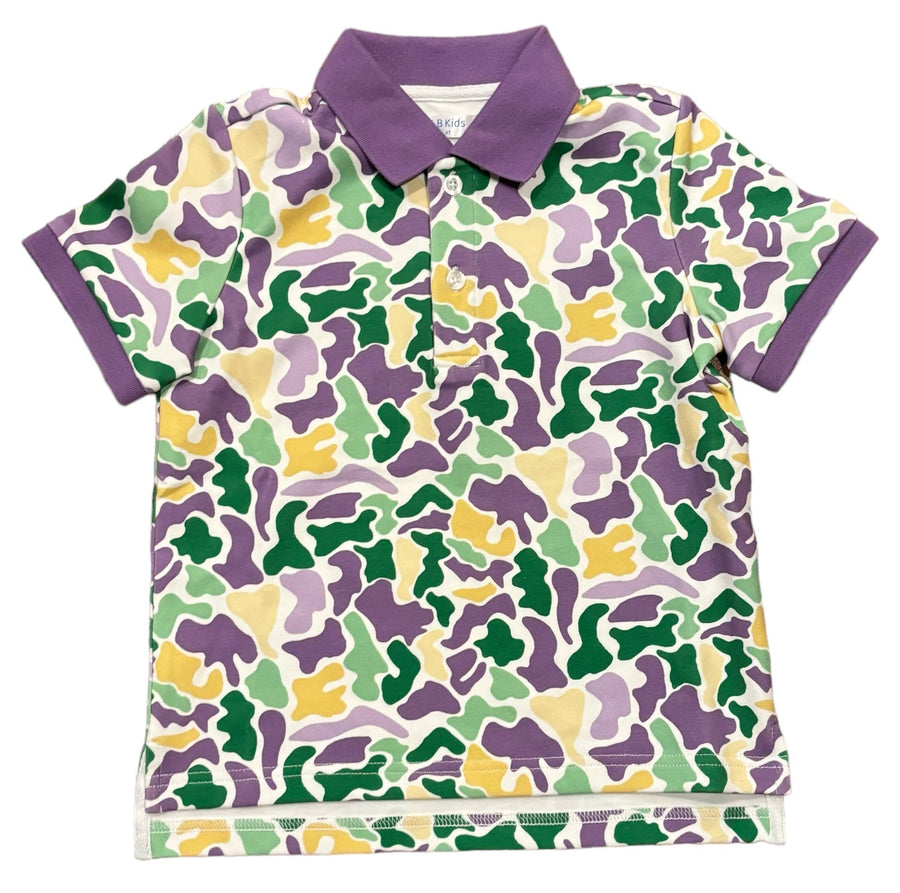 LuLu BeBe Kids Mardi Gras Camo Sweatshirt main image 0