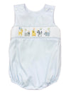 ZOO BIRTHDAY SMOCKED BOY BUBBLE