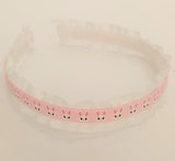 BUNNY DOUBLE RUFFLE HEADBAND
