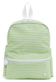 MINI BACKER - GINGHAM LEAF
