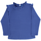 GIRLS LONG SLEEVE TEE - BLUE BELL