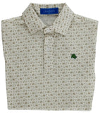 SPORT HENRY POLO - FOOTBALL ON TAN