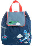 TRANSPORTATION QUILTED BACKBACK