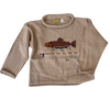 TROUT FISHING ROD ROLL SWEATER