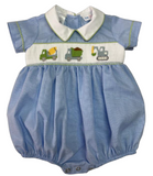 TRUCK SMOCKED BOY BUBBLE