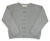 KNIT CARDIGAN - CLOUD