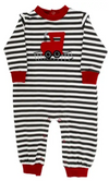ALL ABOARD - BOYS KNIT ROMPER
