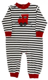 ALL ABOARD - BOYS KNIT ROMPER