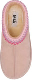 GIRLS DOWNEE FAUX FUR SCUFF SLIPPERS