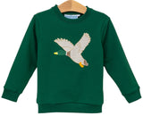 FRENCH TERRY PULLOVER - MALLARD