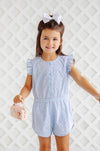 MARION ROSE ROMPER - BUCKHEAD BLUE EYELET
