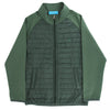 QUILTED BOMBER JACKET - GREEN