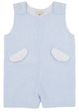 PRESCOTT POCKET JON JON BREAKERS BLUE SEERSUCKER WITH WORTH AVENUE WHITE