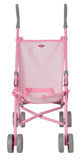 PINK HEARTS UMBRELLA STROLLER