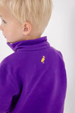 LSU HAYWORD HALF - ZIP LSU PURPLE WITH LSU GOLD