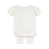 GIRLS POINTELLE KNIT SET