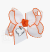 LARGE GHOST EMBROIDERED BOW