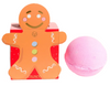 GINGERBREAD MAN BATH BOMB WITH SURPRISE INSIDE